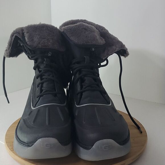 UGG Men's City Butte Weather Boot Black Size 15 - Picture 3 of 11